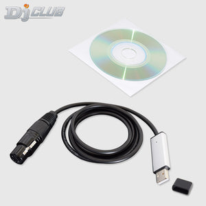 USB to DMX Interface Adapter Cable for Stage Light PC DMX512 Controller Dimmer DMX USB Signal Conversion