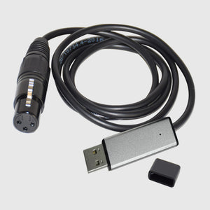 USB to DMX Interface Adapter Cable for Stage Light PC DMX512 Controller Dimmer DMX USB Signal Conversion
