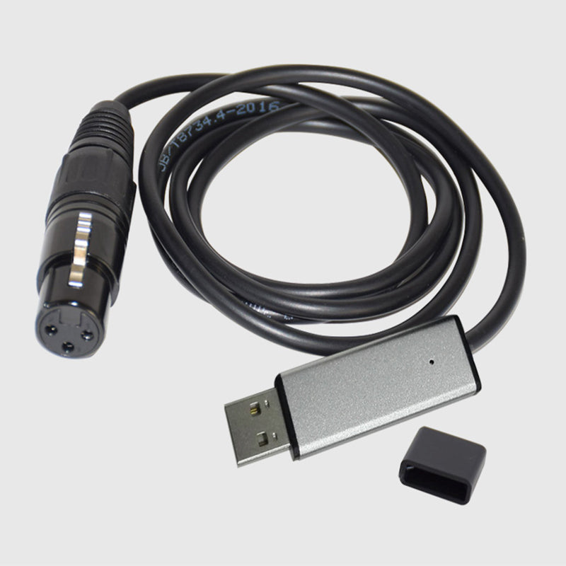 USB to DMX Interface Adapter Cable for Stage Light PC DMX512 Controller Dimmer DMX USB Signal Conversion